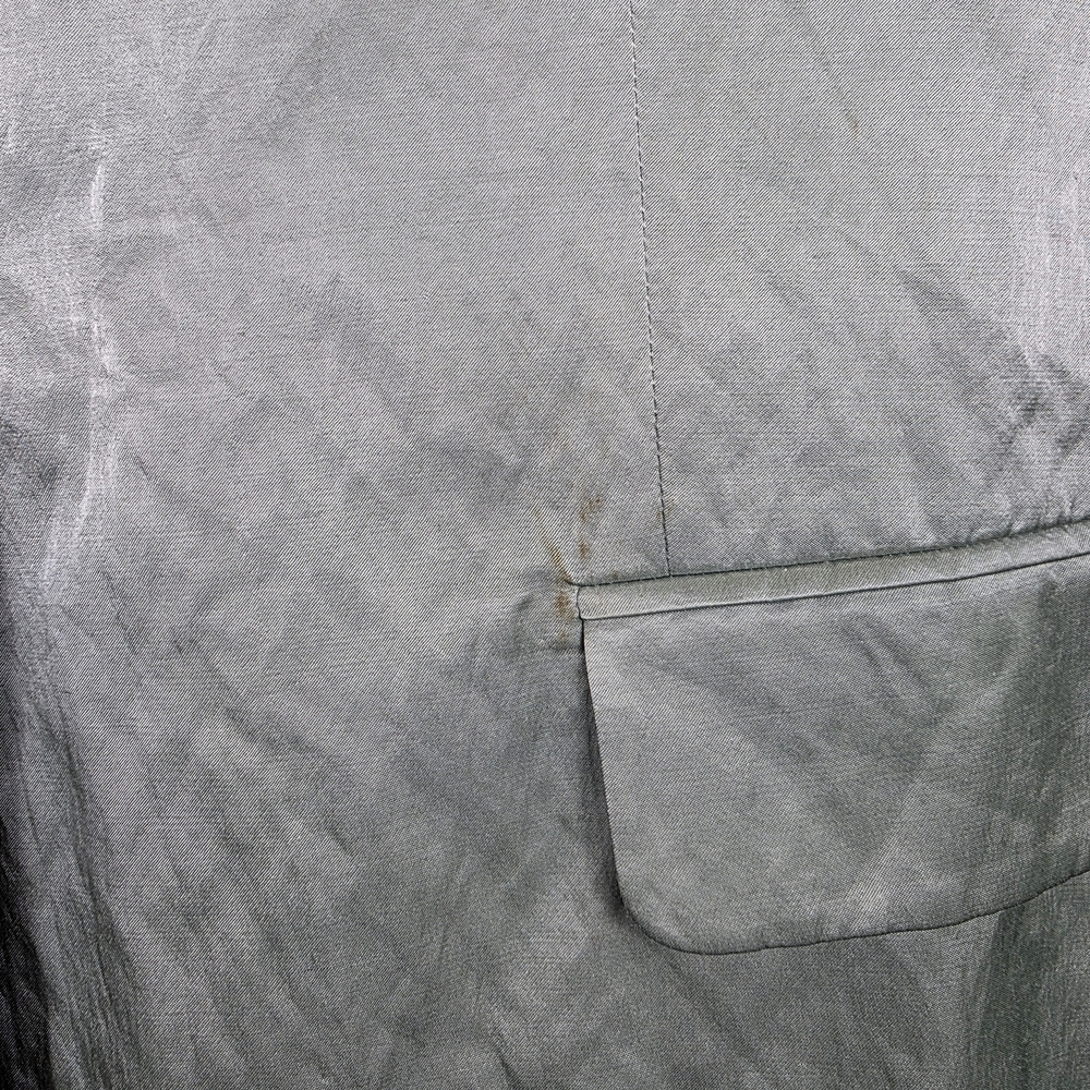 Zadig & Voltaire Women's Green Victor Satin Blazer Suit Jacket Size 38 - Picture 3 of 9